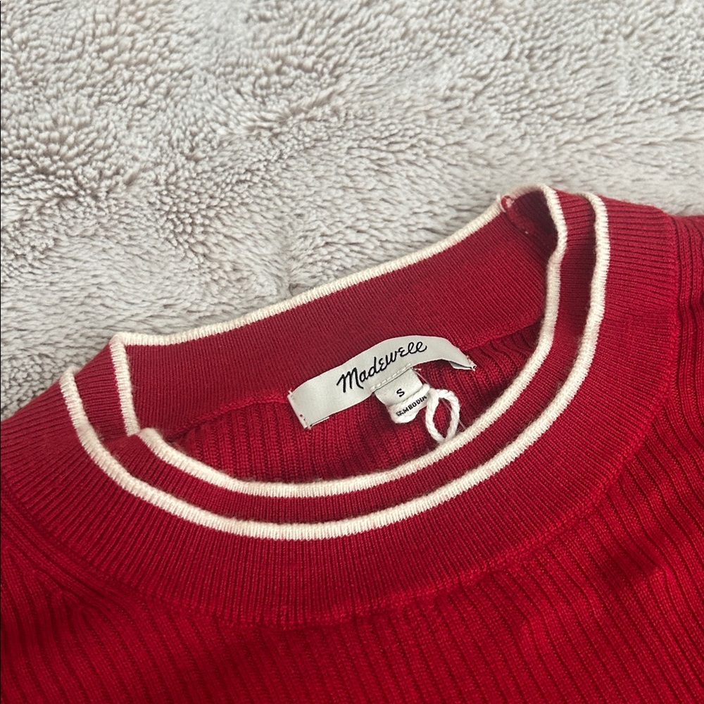 NWT Madewell merino silk blend sweater - Picture 7 of 12